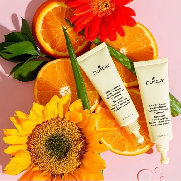 🆕 Boscia 0.6% Pro-Retinol Repair + Renew Waterless Advanced Treatment - Picture 1 of 6